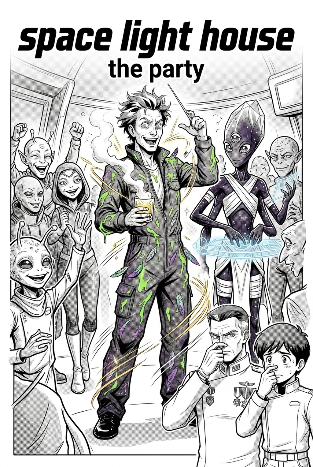 AI manga character design workflow - Mangaka blog illustration