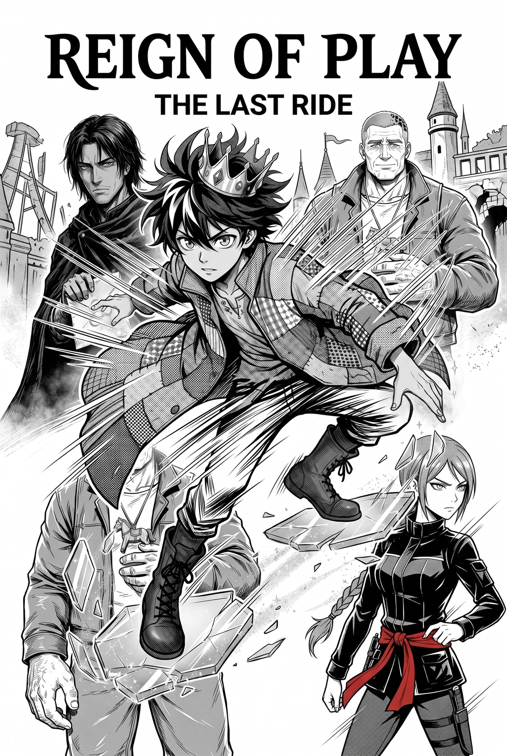 manga inking - Mangaka blog illustration