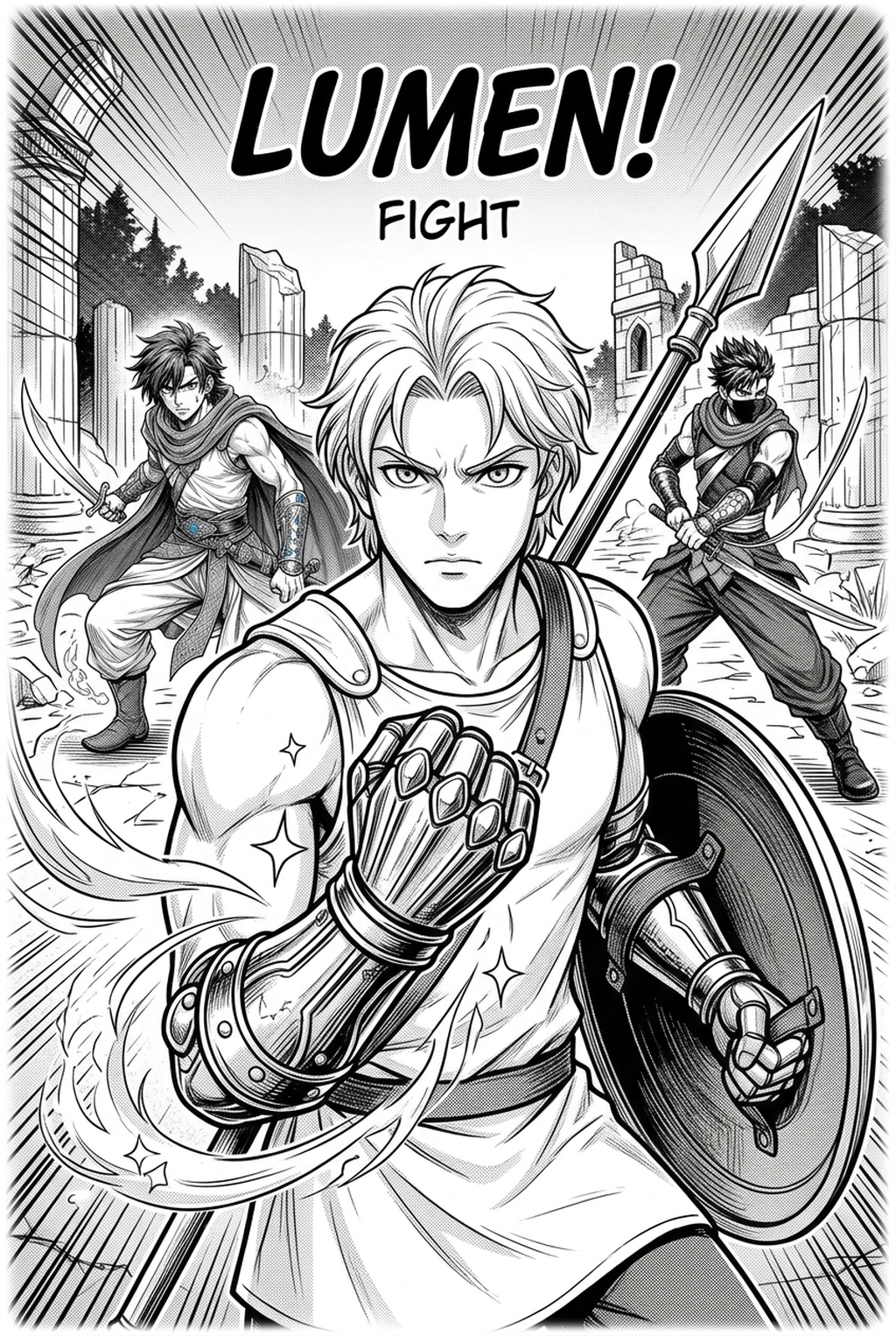 manga storyboard - Mangaka blog illustration