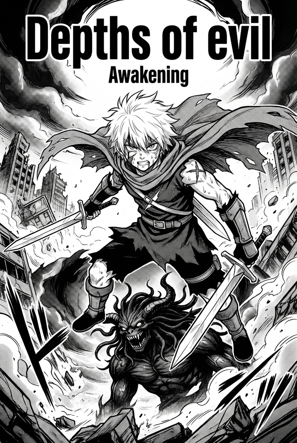 manga inking - Mangaka blog illustration